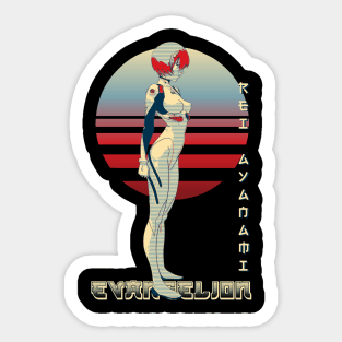 Rei Ayanami Sticker